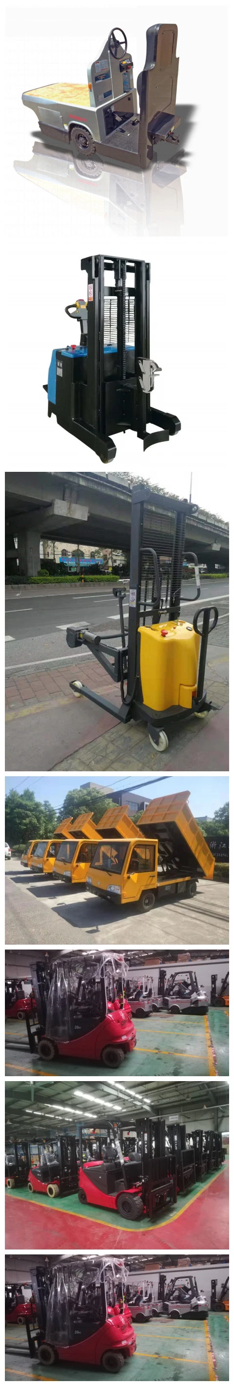 Heavy Load Electric Handling Vehicle Storage Staker Forklift Agv